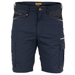 Short Lightweight Stretch Polycotton Navy 102