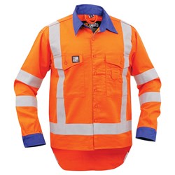 Shirt Arcguard 11Cal TTMC-W17 Royal Blue/Orange 8XL