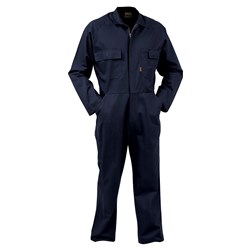 Overall Workzone Polycotton Zip Navy 84R