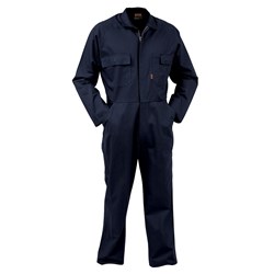Overall Workzone Cotton Zip Navy 107R