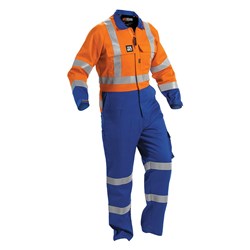 Overall Arcguard 11Cal Day/Night Zip Royal Blue/Orange 122R
