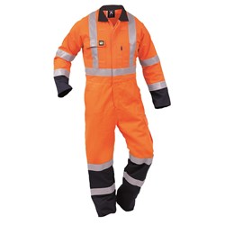 Overall Arcguard 13Cal TTMC-W17 Zip Orange/Navy 84R