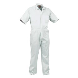 Overall Workzone Polycotton Food Industry Zip White 84R