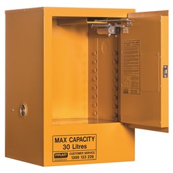 Flammable Storage Cabinet 30L 1 Door, 1 Shelf