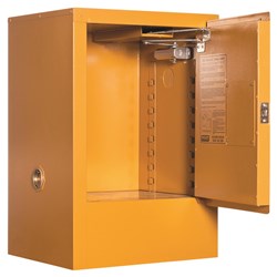 TOXIC SUBSTANCE STORAGE CABINET: 30L - 1 DOOR - 1 SHELF