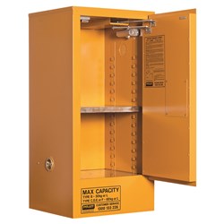 ORGANIC PEROXIDE STORAGE CABINET: 60L - 1 DOOR - 2 SHELVES