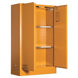 ORGANIC PEROXIDE STORAGE CABINET: 100L - 2 DOORS - 3 SHELVES