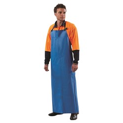 PVC Apron 90cm X 120cm Blue