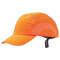 Bump Cap Fluro Orange