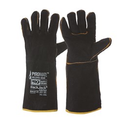 Pyromate Black Jack - Black & Gold Glove Large