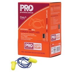 Probell Disposable Corded Earplugs Corded