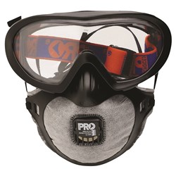 Filterspec Pro Goggle / Mask Combo P2+Valve+Carbon