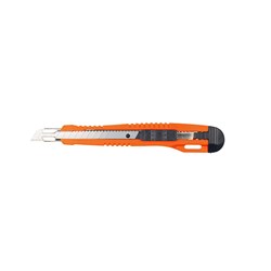 Ronsta Knives Manual Retractable Knife With Metal Tip 9Mm