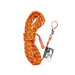 Kernmantle Rope with Thimble Eye & Rope Grab 30M