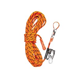 Kernmantle Rope with Thimble Eye & Rope Grab 60M