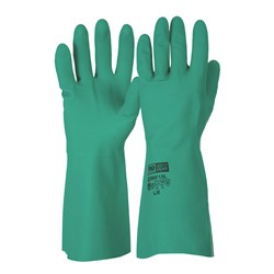 Green Nitrile Gloves Xl (9)