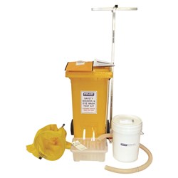 Complete Shower & Eye Wash Test Kit Comprises Of The Following Items: