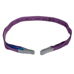Sling Flat 8:1 Wll Polyester 1T 2.0M
