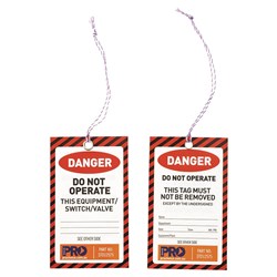 Safety Tag -125mm x 75mm Danger