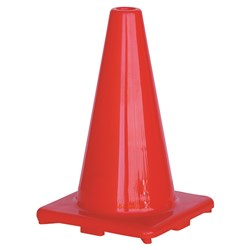 Orange Pvc Traffic Cones 450Mm