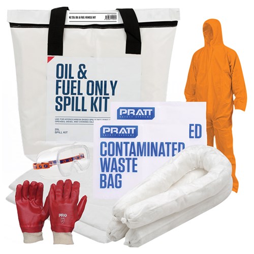 Spill Kit 25LTR Vehicle Oil & Fuel