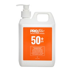 Probloc Spf 50 + Sunscreen 1L Pump Bottle