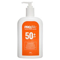 Probloc Spf 50 + Sunscreen 500Ml Pump Bottle