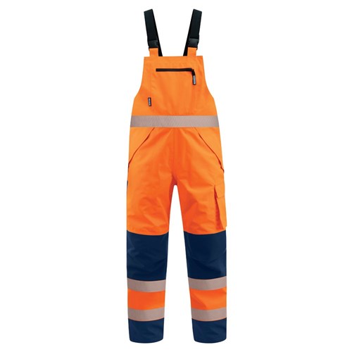 Bib Trouser Extreme Orange/Navy