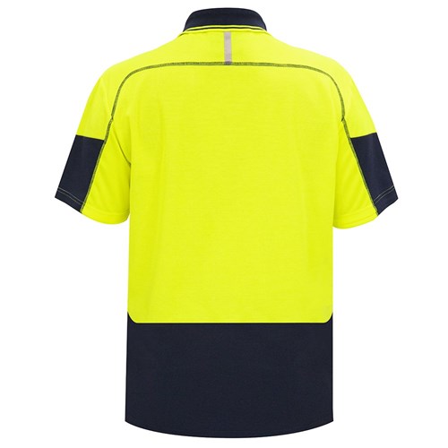 Polo Day Only Cotton Backed Yellow/Navy