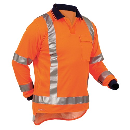 Polo TTMC Cotton Backed Orange 2XL