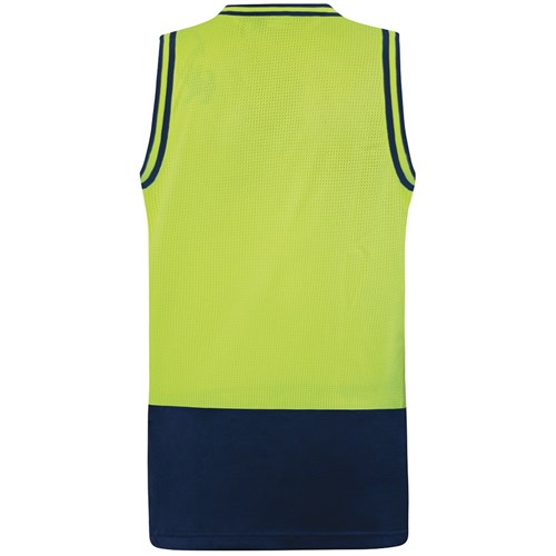 Singlet Day Only Yellow/Navy