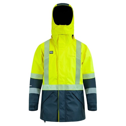 Jacket Arcguard Rainwear 29CAL Day/Night Inheratex Yellow/Navy