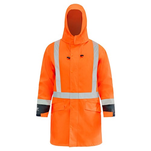 Jacket Stamina Pu Ttmc Lightweight Orange/Navy
