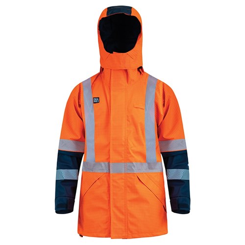 Jacket Arcguard Rainwear 29CAL TTMC-W17 X-Back Inheratex Orange/Navy