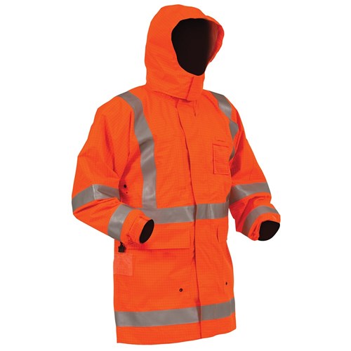 Jacket Stamina FR and Antistatic Certified to TTMC-W17 (CoPTTM) Fleece Lined Orange