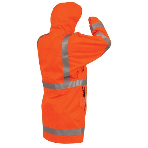 Jacket Stamina FR and Antistatic Certified to TTMC-W17 (CoPTTM) Fleece Lined Orange