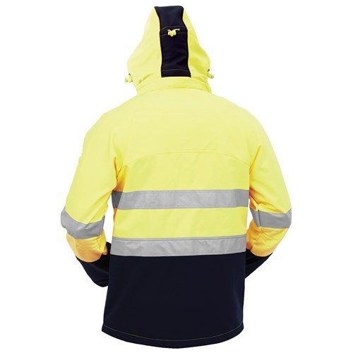 Jacket Day/Night Softshell Yellow/Navy (Jnpss)