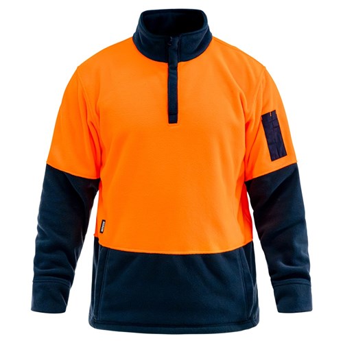 Polar Fleece Day Only Orange/Navy