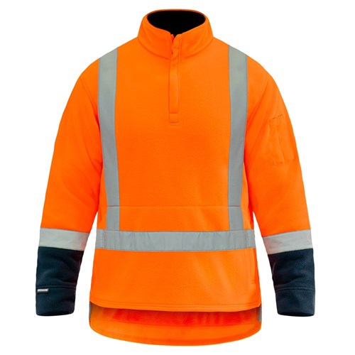 Polar Fleece Ttmc-W17 Orange/Navy