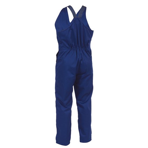 Overall Workzone Easy Action Polycotton Zip Royal Blue (EAZPC)