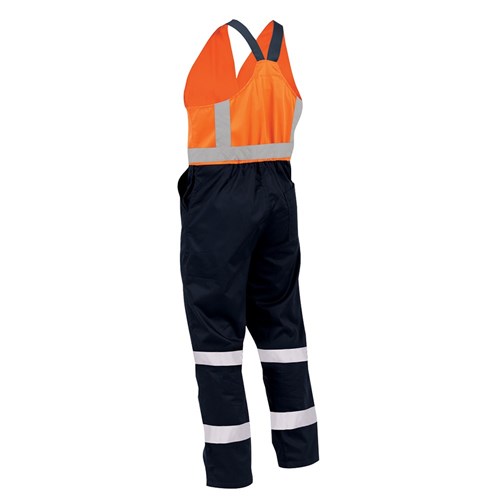 Overall Easy Action Cotton Zip Taped Orange/Navy (ETPCO)