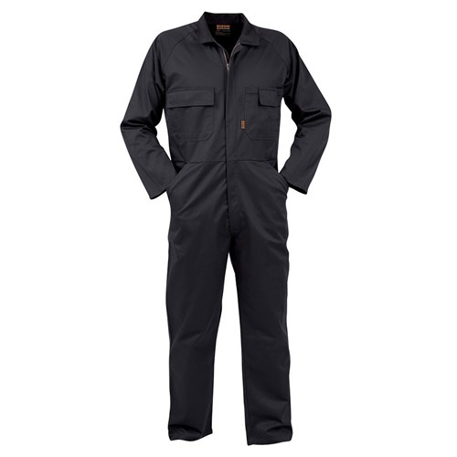 Overall Polycotton Zip Charcoal (COZPC)