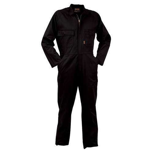 Overall Cotton Zip Black (COZCO)