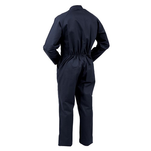 Overall Cotton Zip Navy (Cozco)