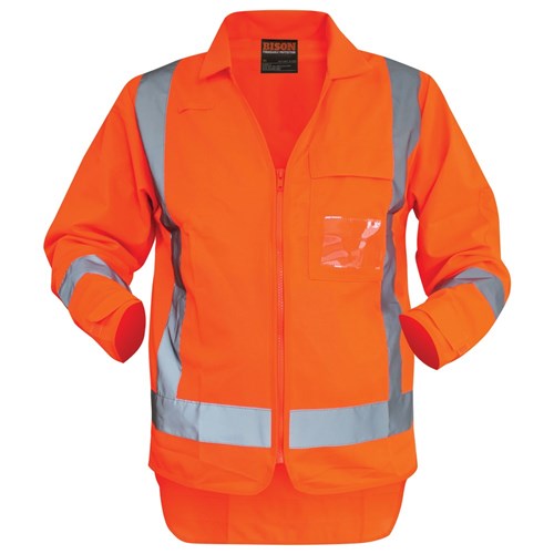 Vest Ttmc Polyester Long Sleeve Orange (V5Ls)