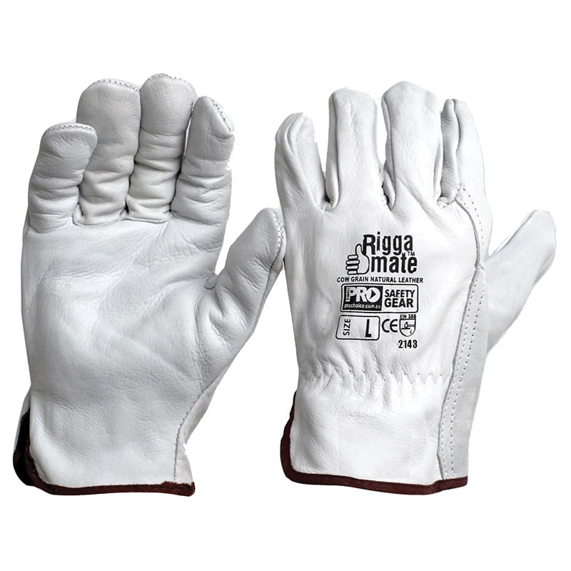 Riggamate Natural Cowgrain Gloves