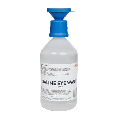 EYEWASH SALINE SOLUTION 500ML