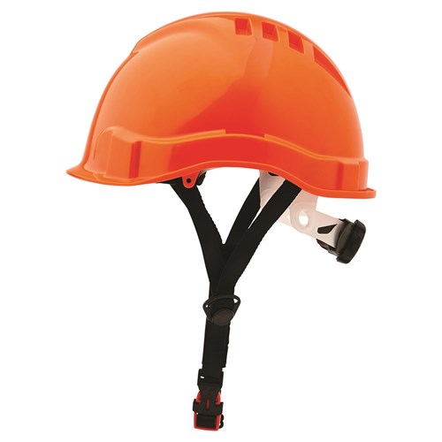 V6 Hard Hat Unvented Micro Peak Ratchet Harness Linesman