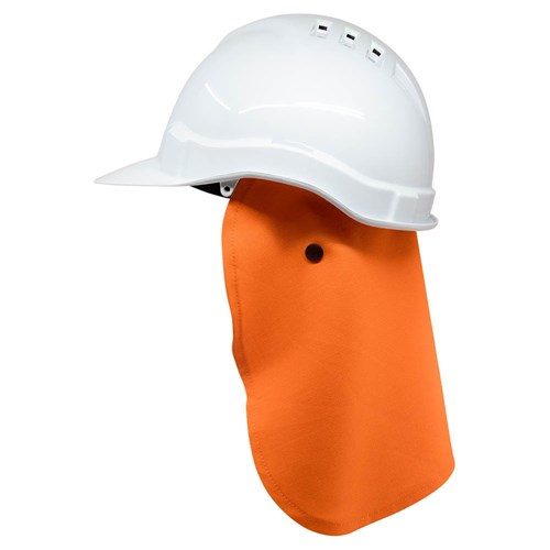 Hard Hat Neck Sun Shade Orange