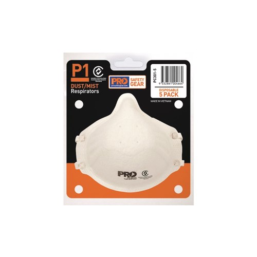 Dust Masks P1 / 5 Pack